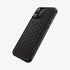 AGL07163 - iPhone 15 Pro / 15 Pro Max Optik Pro Lens Protector in natural titanium showing the device